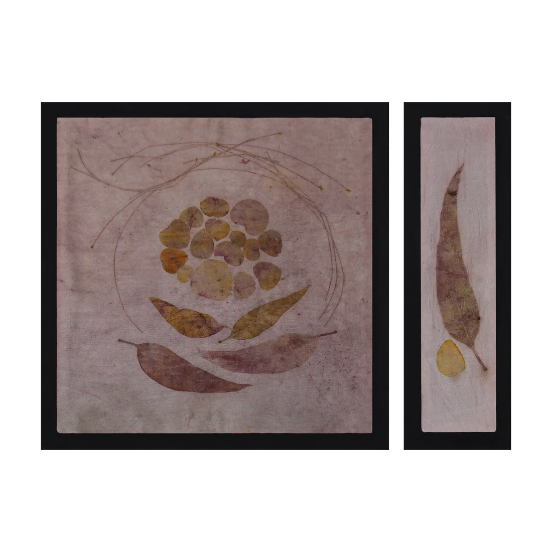 Opia Ecoprinted Silk 2 Patch