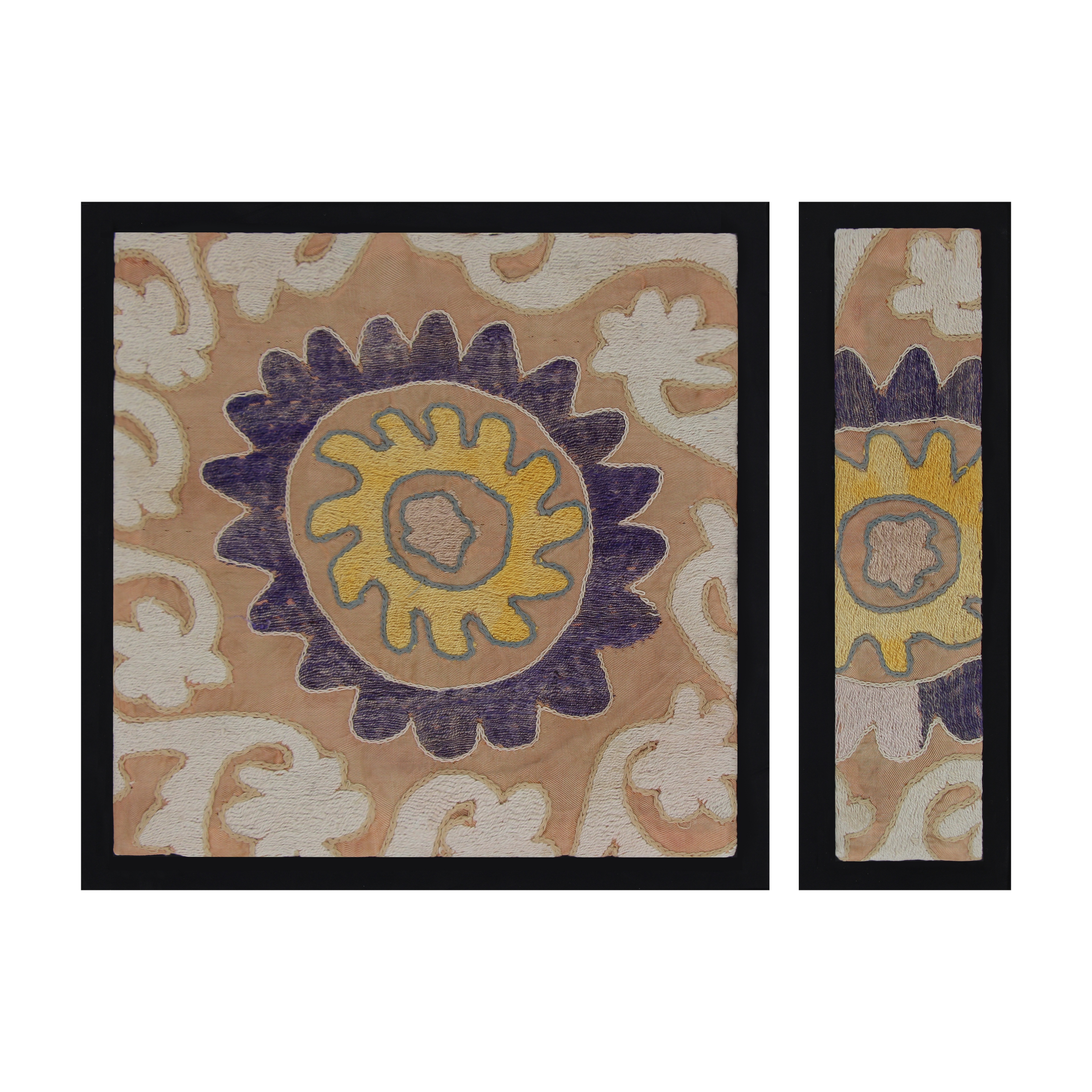 Opia Ochre Petal Spiral Patch