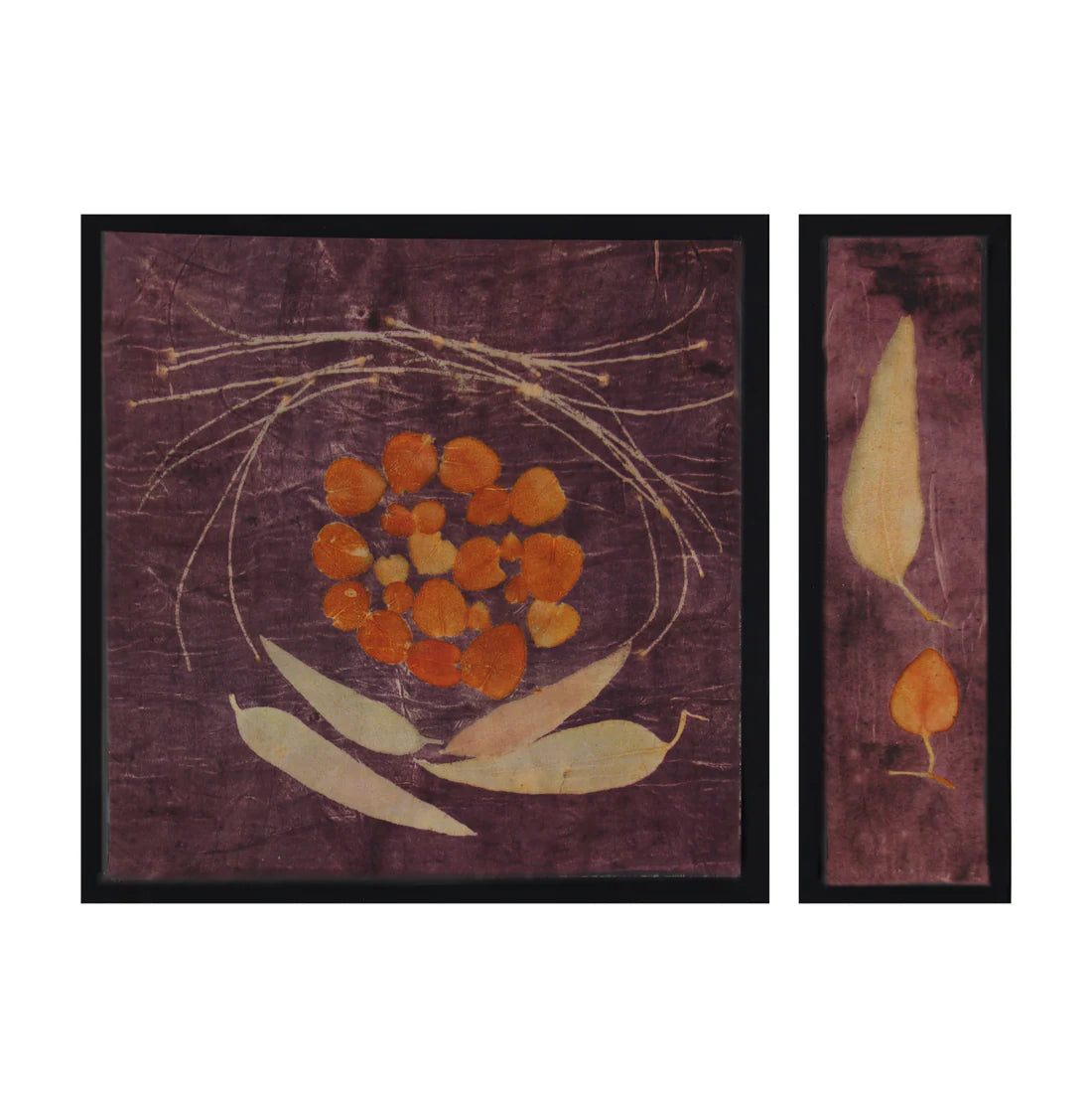 Opia Ecoprinted Silk 6 Patch