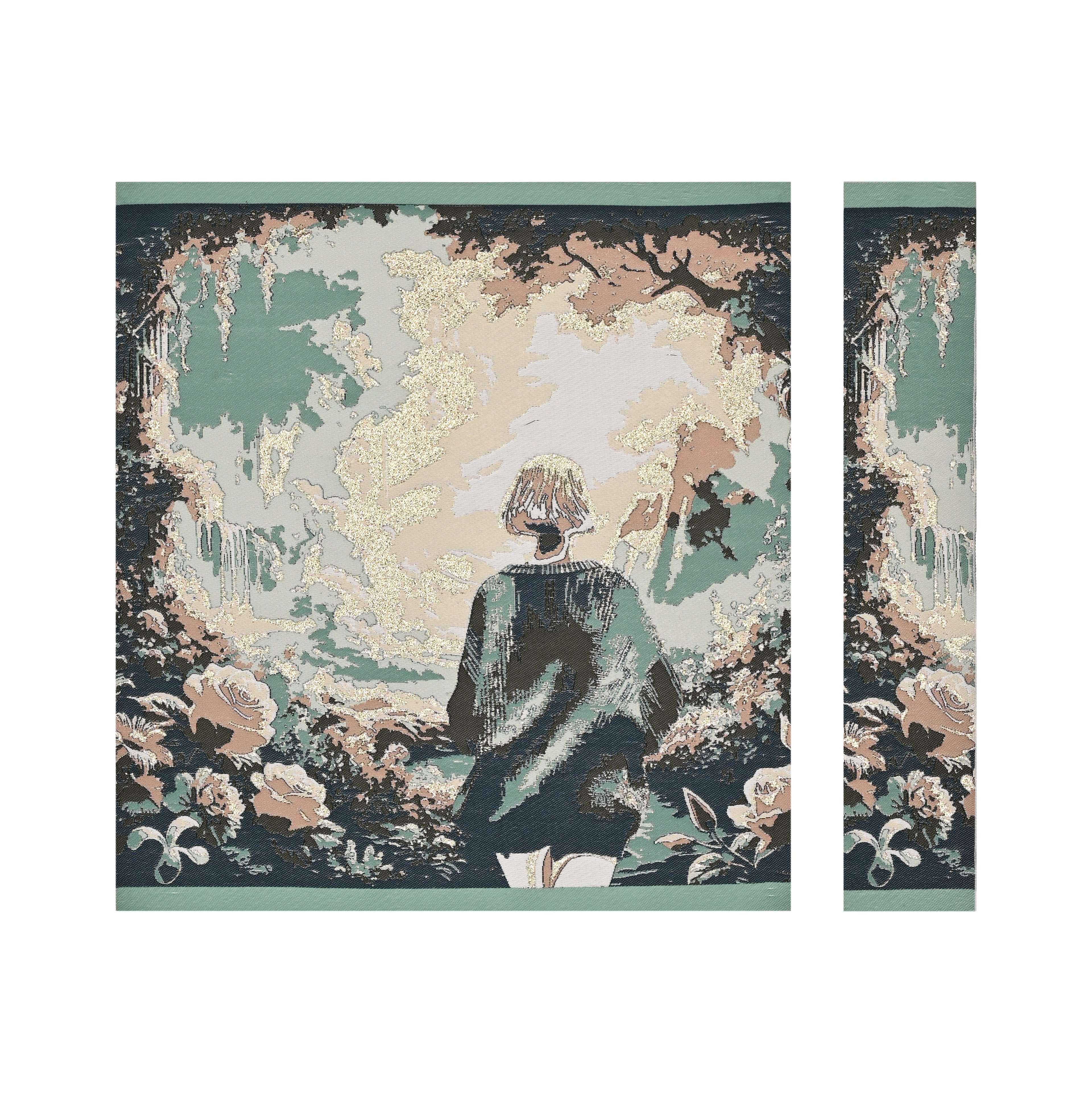 Opia Thinker Patch in Green