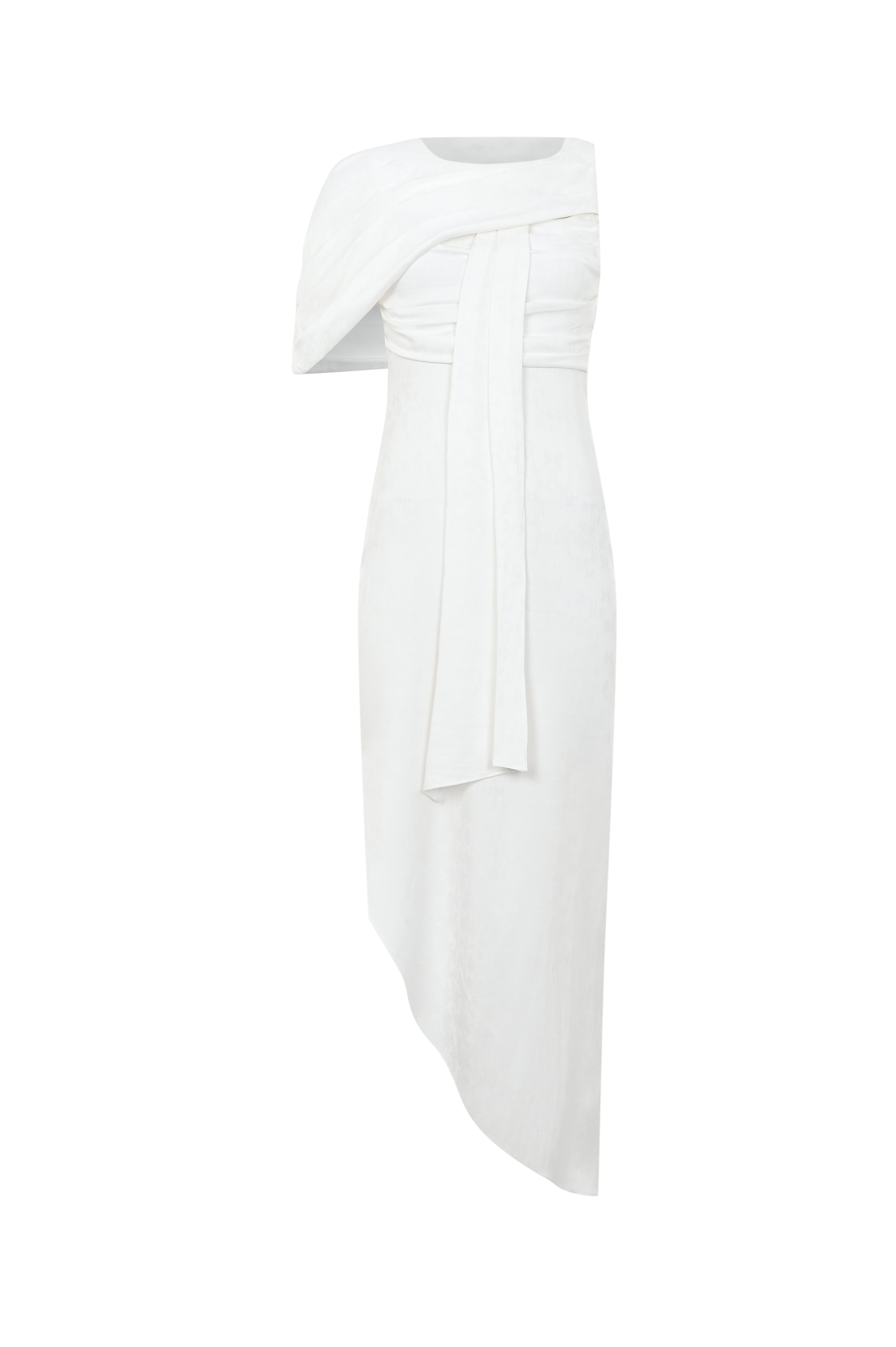 GATHERED PAUSE DRESS