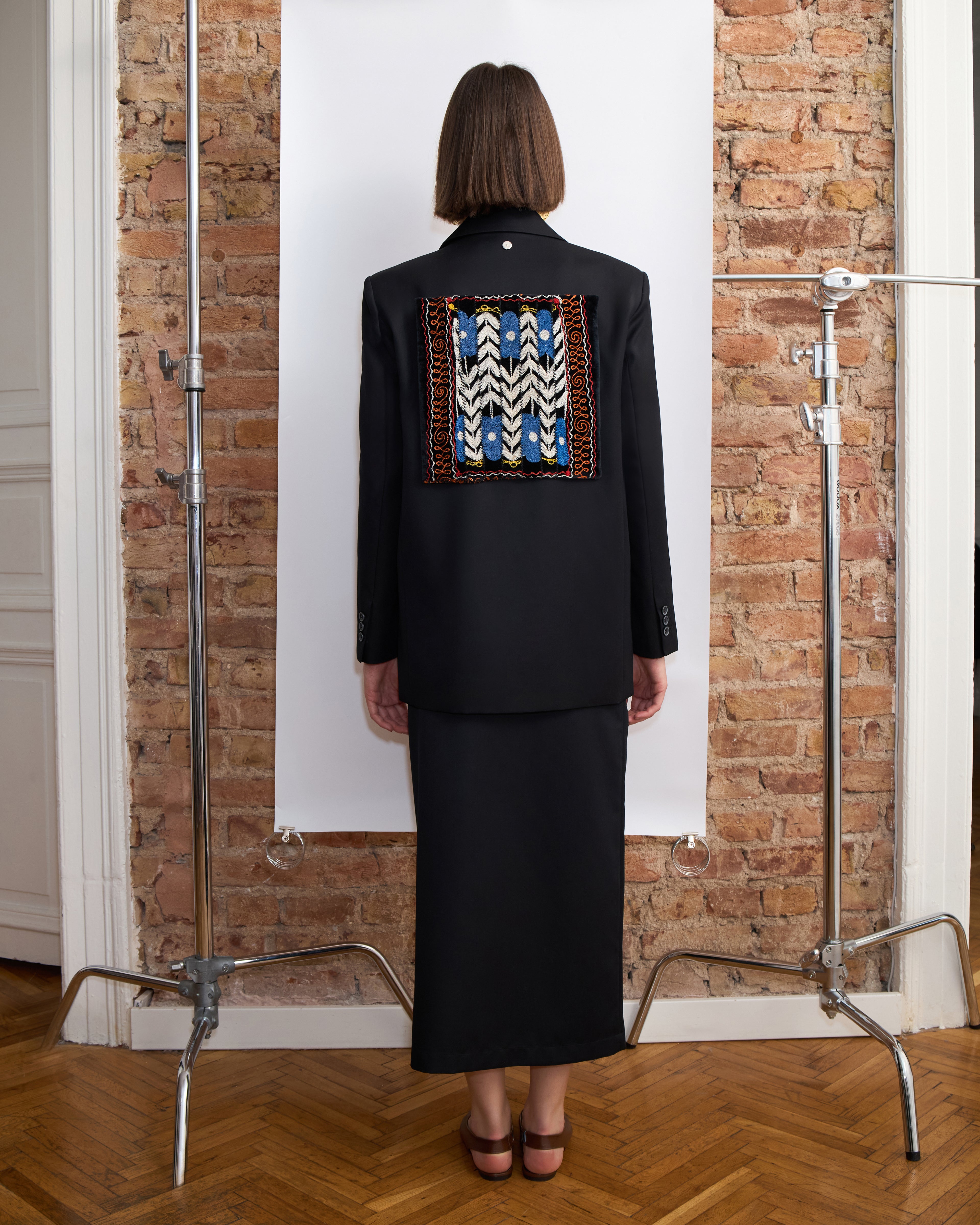 Siyah Klasik Blazer Ceket
